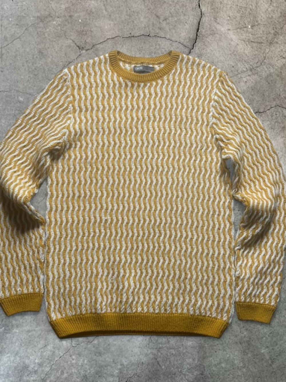 ASOS Textured knit Crewneck